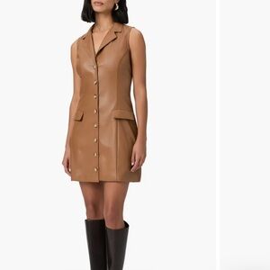 PAIGE Brown Mini Dress